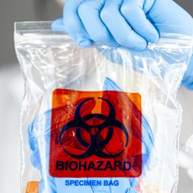 biohazard specimen bag
