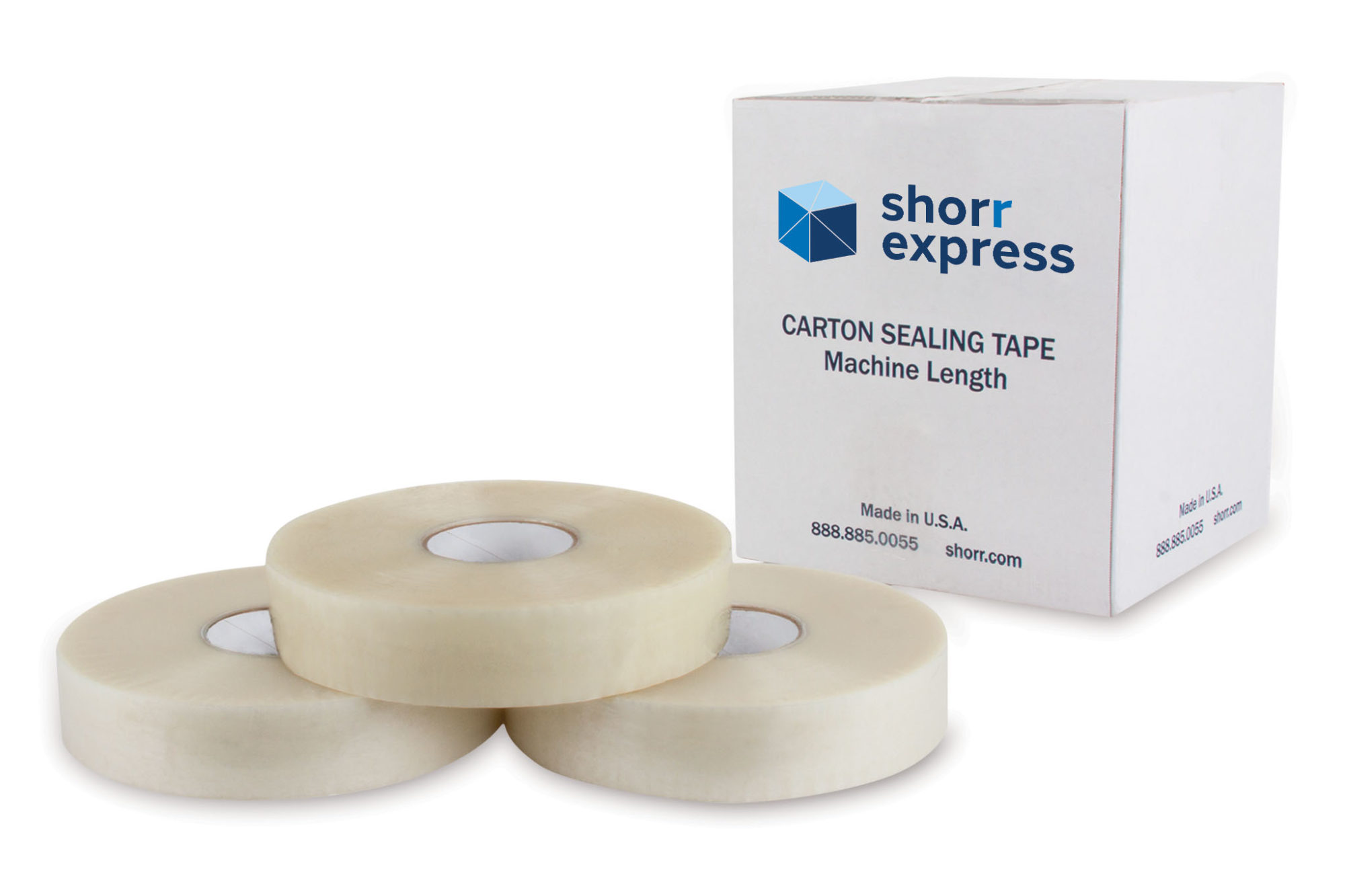 Shipping Tape Rolls Clear Desk Refillable Tape Dispenser Refill Rolls  Express Packaging Sealing Tape For Envelopes Wrapping