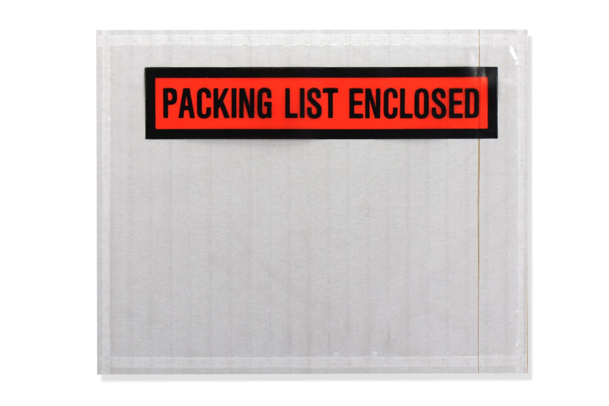 SE packing list envelope Packing List Envelopes