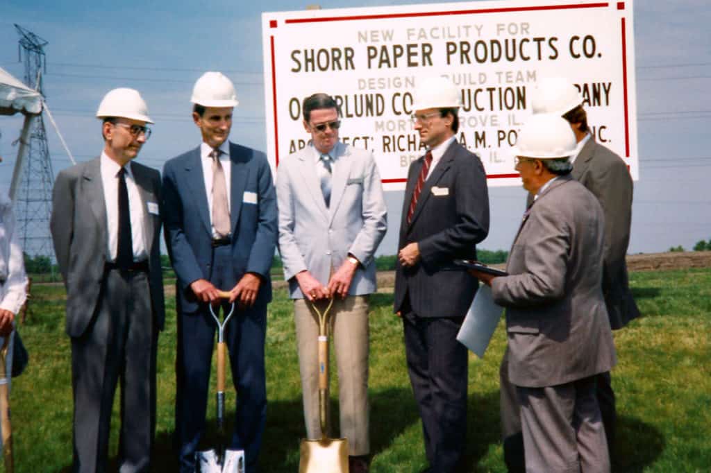 company shorr packaging history 1990 06 20 corporate groundbreaking