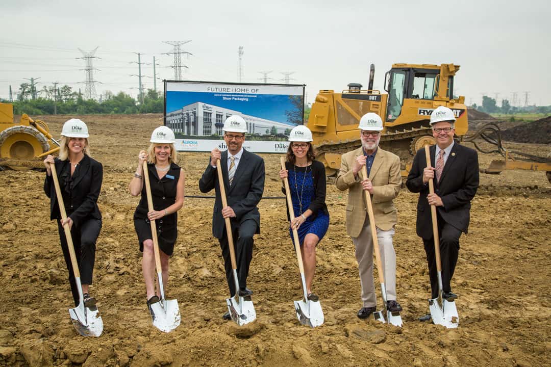 company shorr packaging history corporate groundbreaking