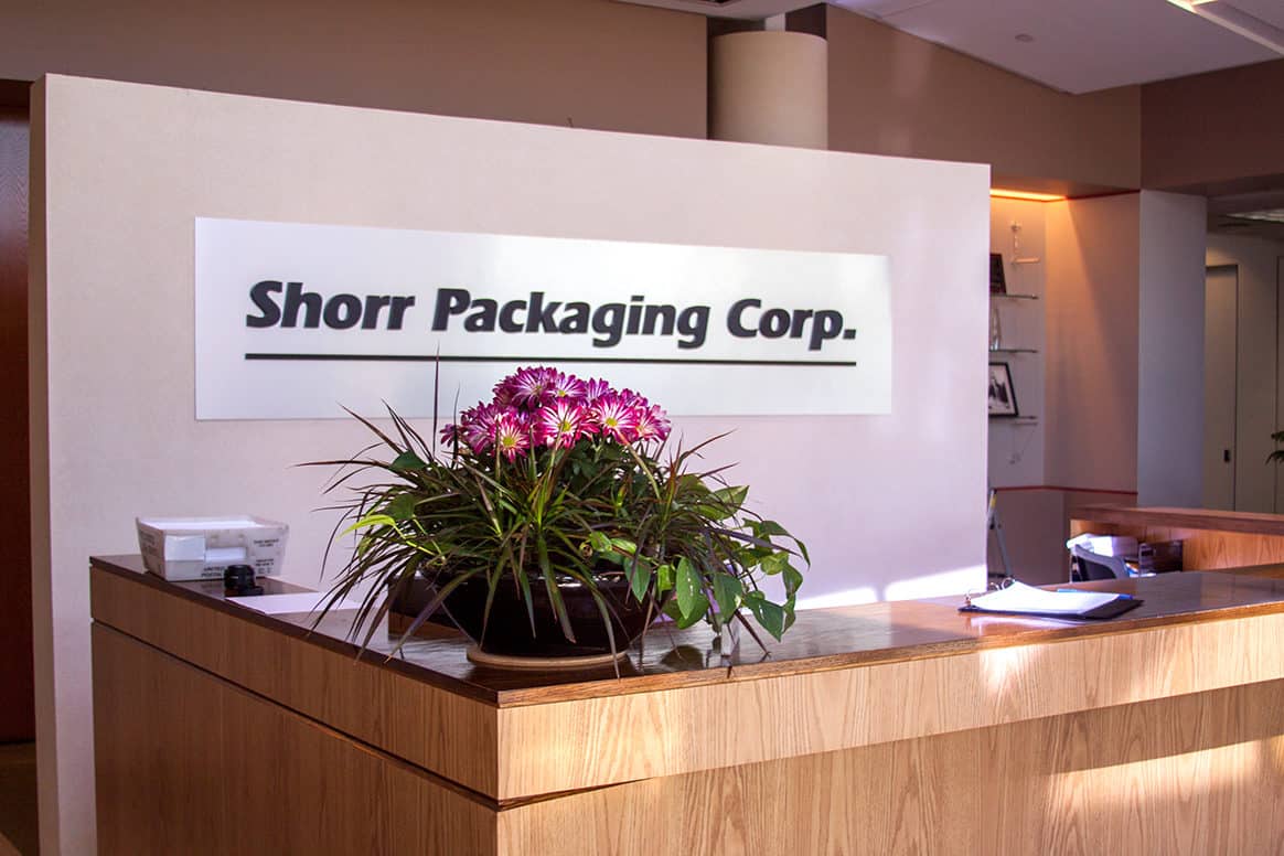 company shorr packaging history lobby 800 commerce aurora illinois