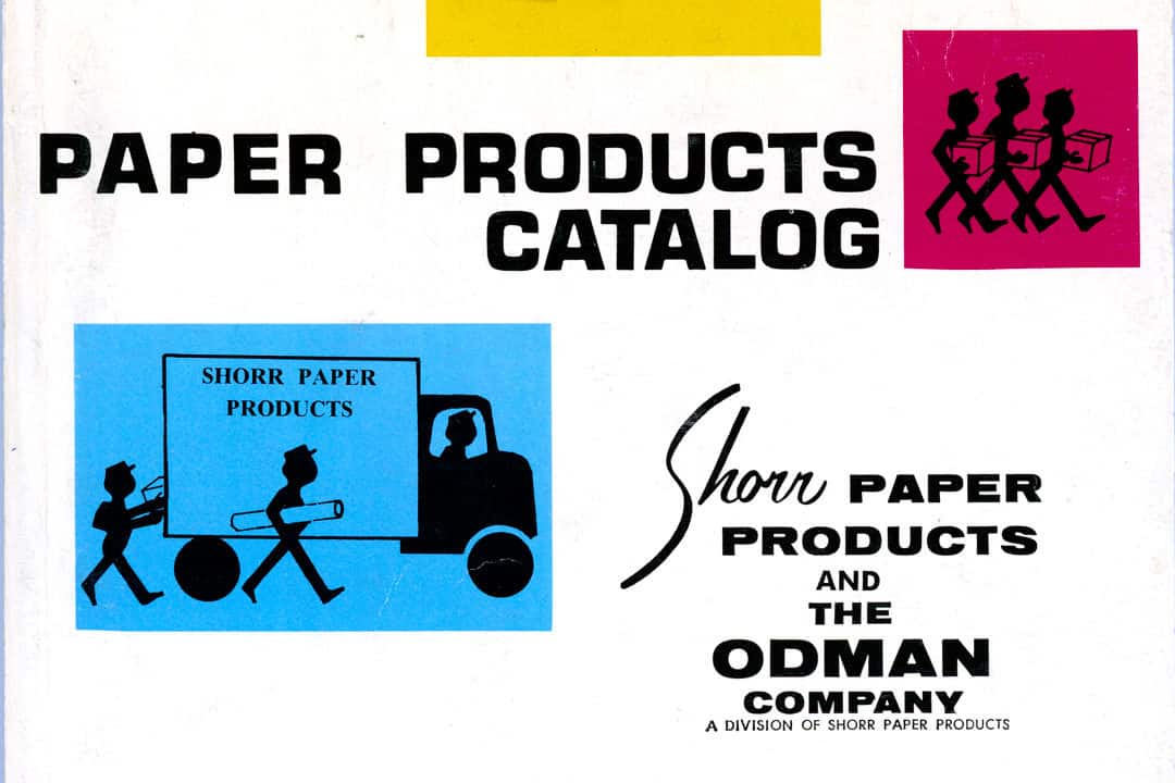 company shorr packaging history paper products catalog odman