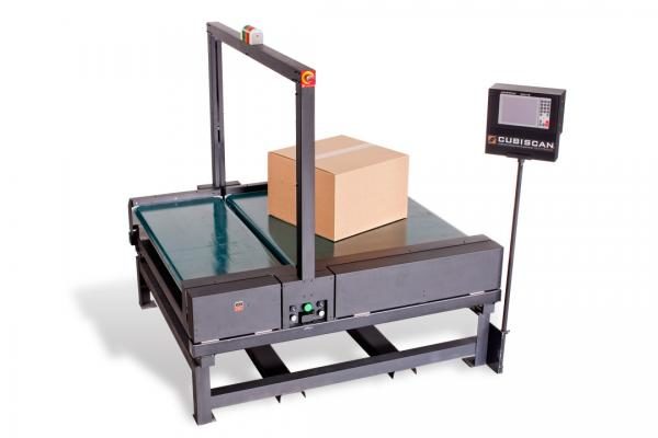 equipment cubing weighing cubiscan in motion 200 ts workstation with package shorr packaging