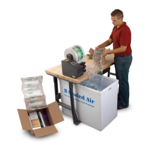 equipment protective inflatable air pillows systems sealed air fill cyclone cushioning shorr packaging