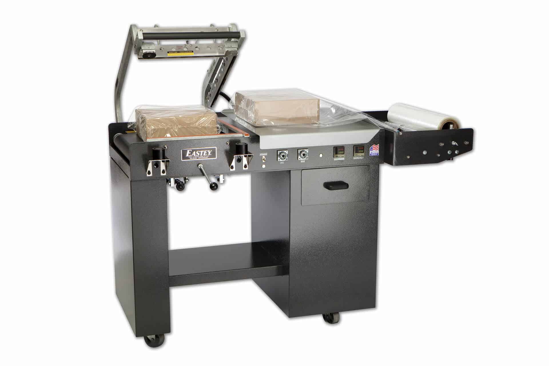 equipment shrink wrapper wrapping systems eastey l sealer hot knife corrugated boxes shorr packaging replace
