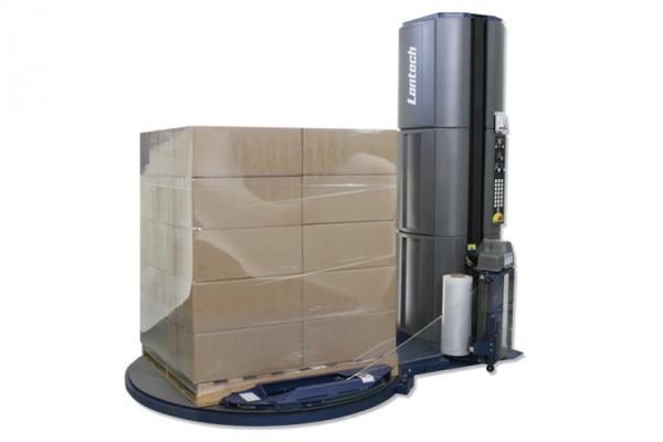 equipment stretch wrapper lantech q300xt simple load automatic shorr packaging