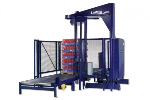 equipment stretch wrapper lantech s1500 overhead automatic straddle shorr packaging