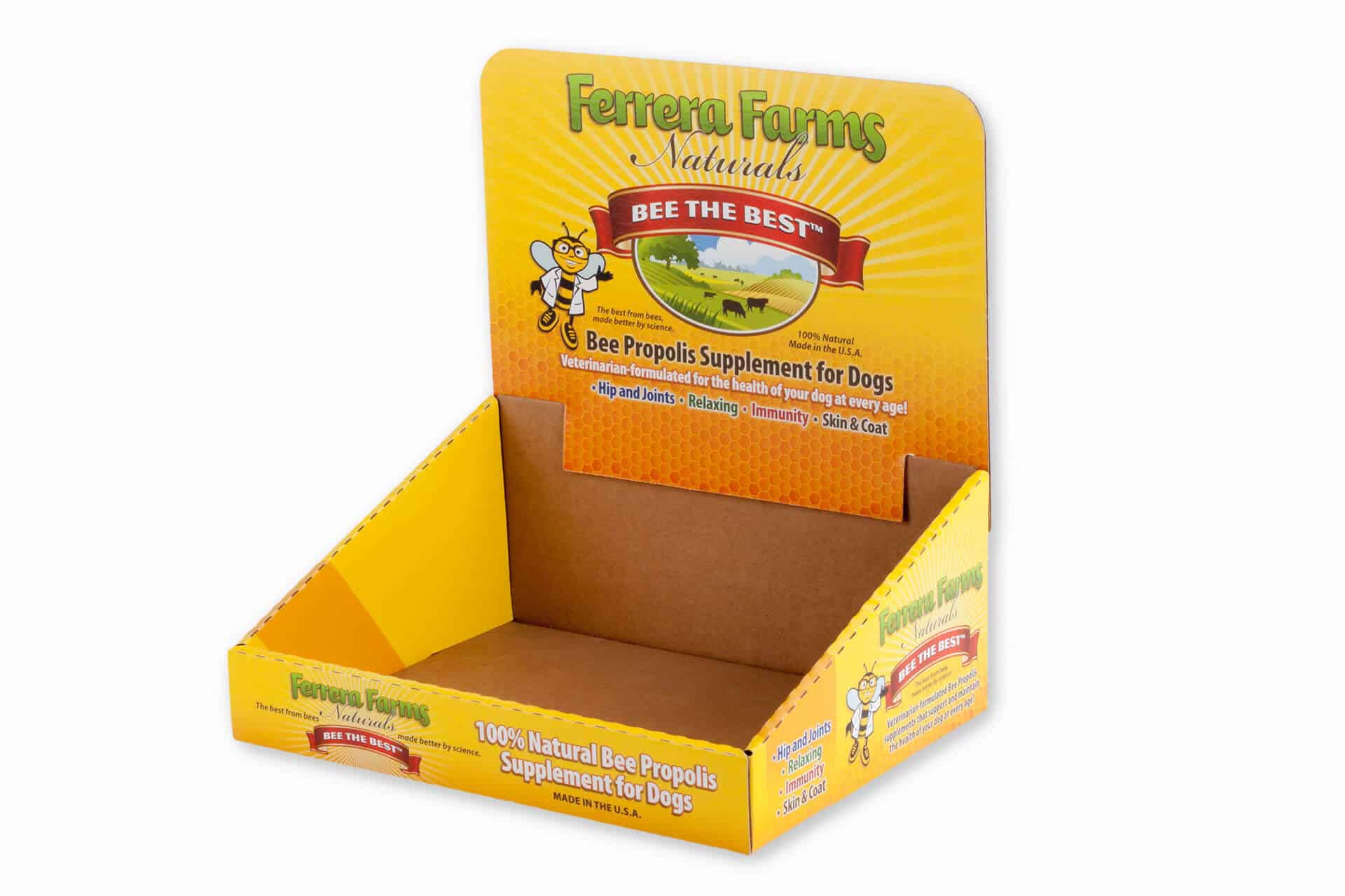 products corrugated point of purchase pop display custom ferrera farms shorr packaging replace