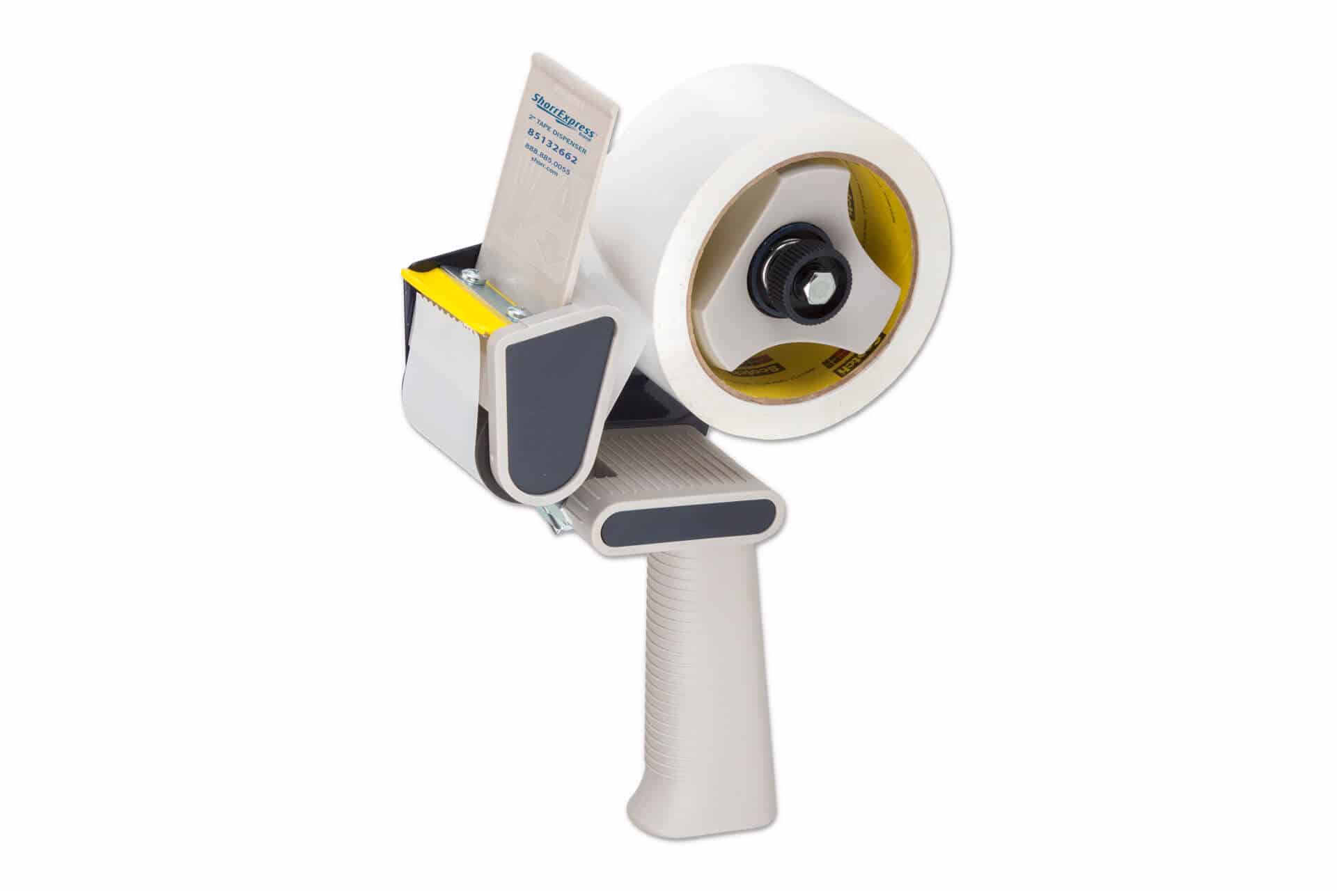 3M Scotch H180 Pistol Grip Box Sealing Tape Dispenser - Heavy Duty, Comfort Grip