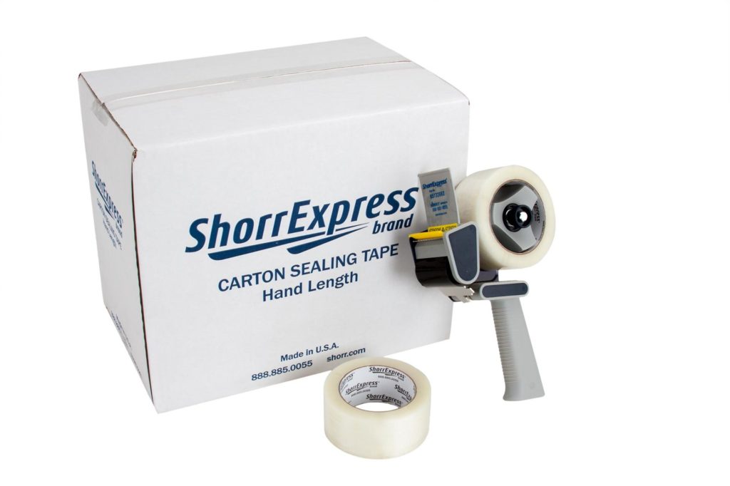 tapes adhesives shorrexpress carton sealing hand length box