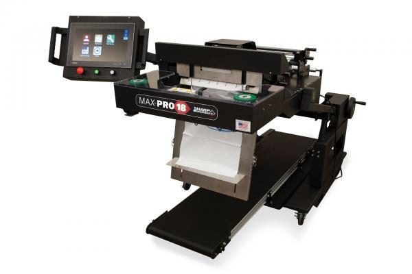 sharp pregis max pro 18 continuous bagging system shorr packaging